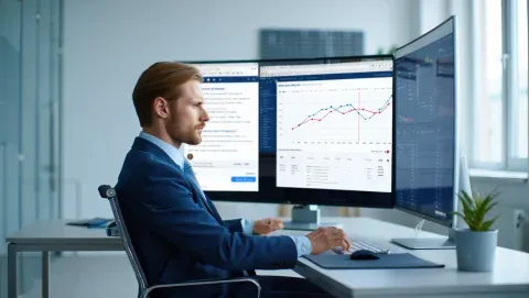 Современный офис с ИИ-менеджером, автоматизирующим продажи и обработку клиентов 24/7 - увеличение конверсии на 50%